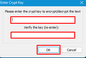 Encrypt Document key