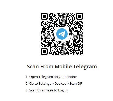 Telegram scan