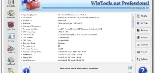 WinTools.net: Пакет от инструменти за повишаване на производителността на Windows