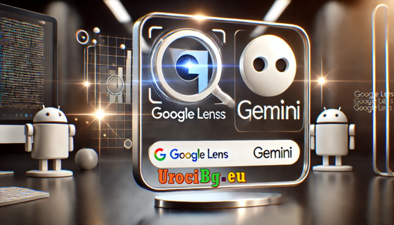 Използвайте Google Обектив и чатете с Gemini от лентата за търсене