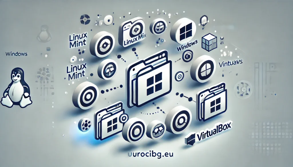 Как да споделите и монтирате папка от Windows в Linux Mint, използвайки VirtualBox