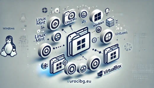 Как да споделите и монтирате папка от Windows в Linux Mint, използвайки VirtualBox