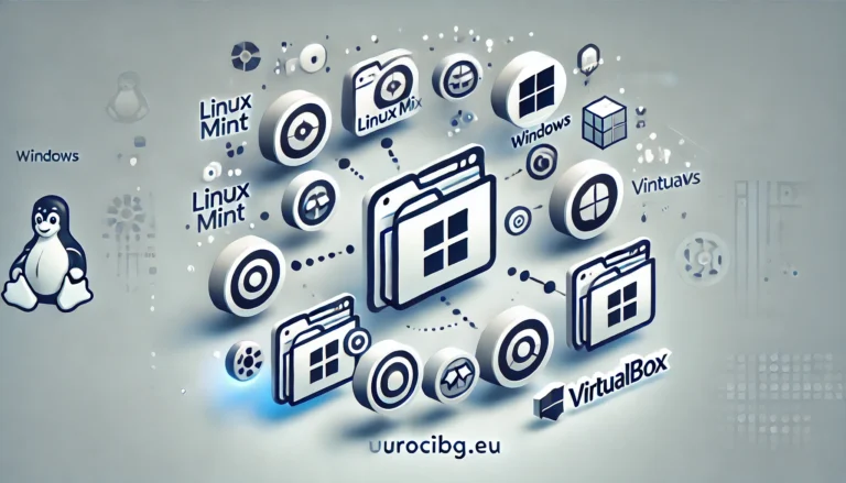 Как да споделите и монтирате папка от Windows в Linux Mint, използвайки VirtualBox