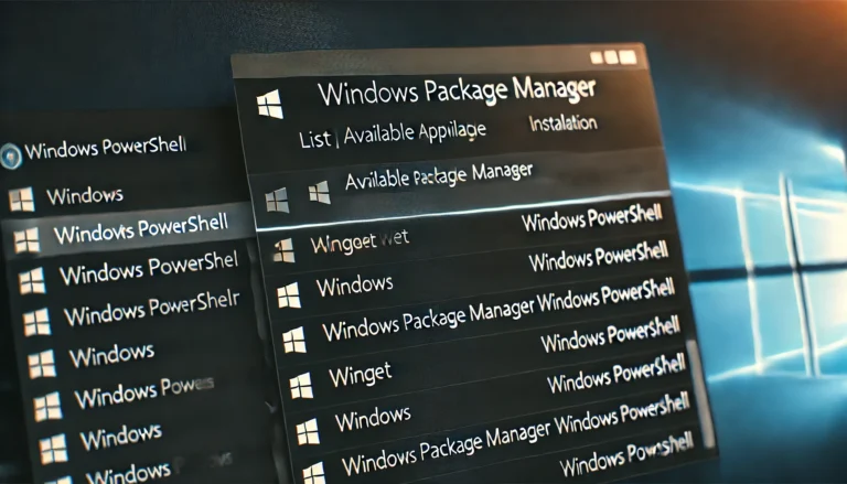 Windows Package Manager