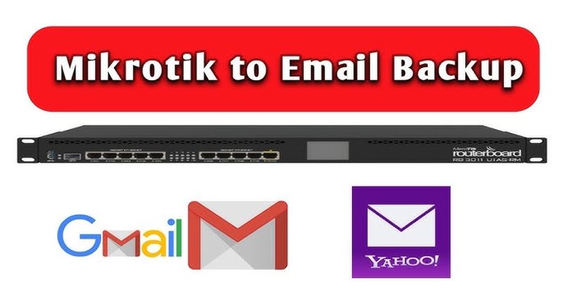 MikroTik backup script with email