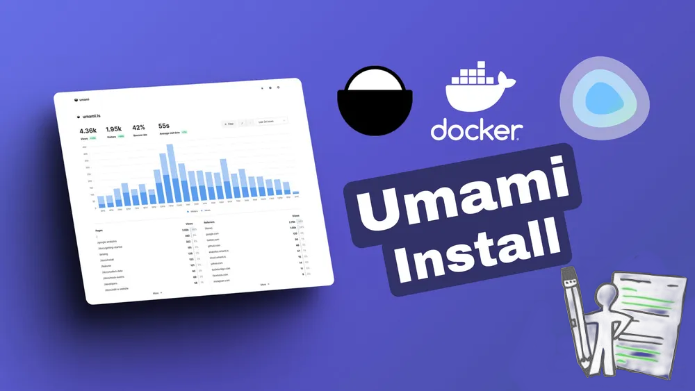 Как да инсталираме Umami с Docker Compose на Ubuntu 24.04?