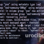 Решаване на проблем с /backups в /etc/fstab водещ до emergency mode