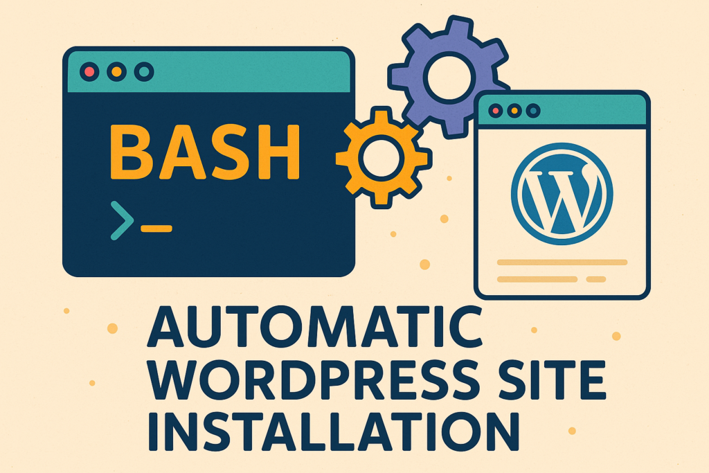 Автоматична инсталация на WordPress сайтове с Bash скрипт
