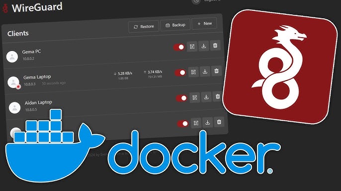 Инсталиране на VPN сървър с Docker под Proxmox