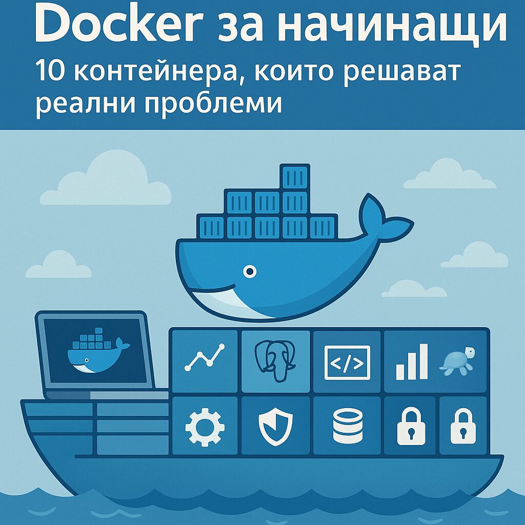 Docker за начинаещи: 10 контейнера, които решават реални проблеми