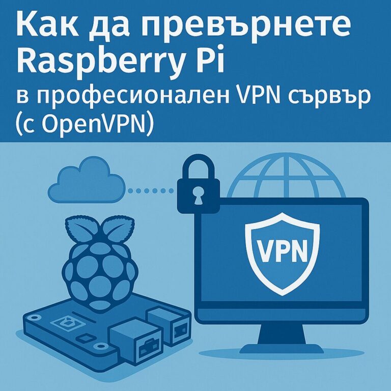 Как да превърнете Raspberry Pi в професионален VPN сървър (с OpenVPN)