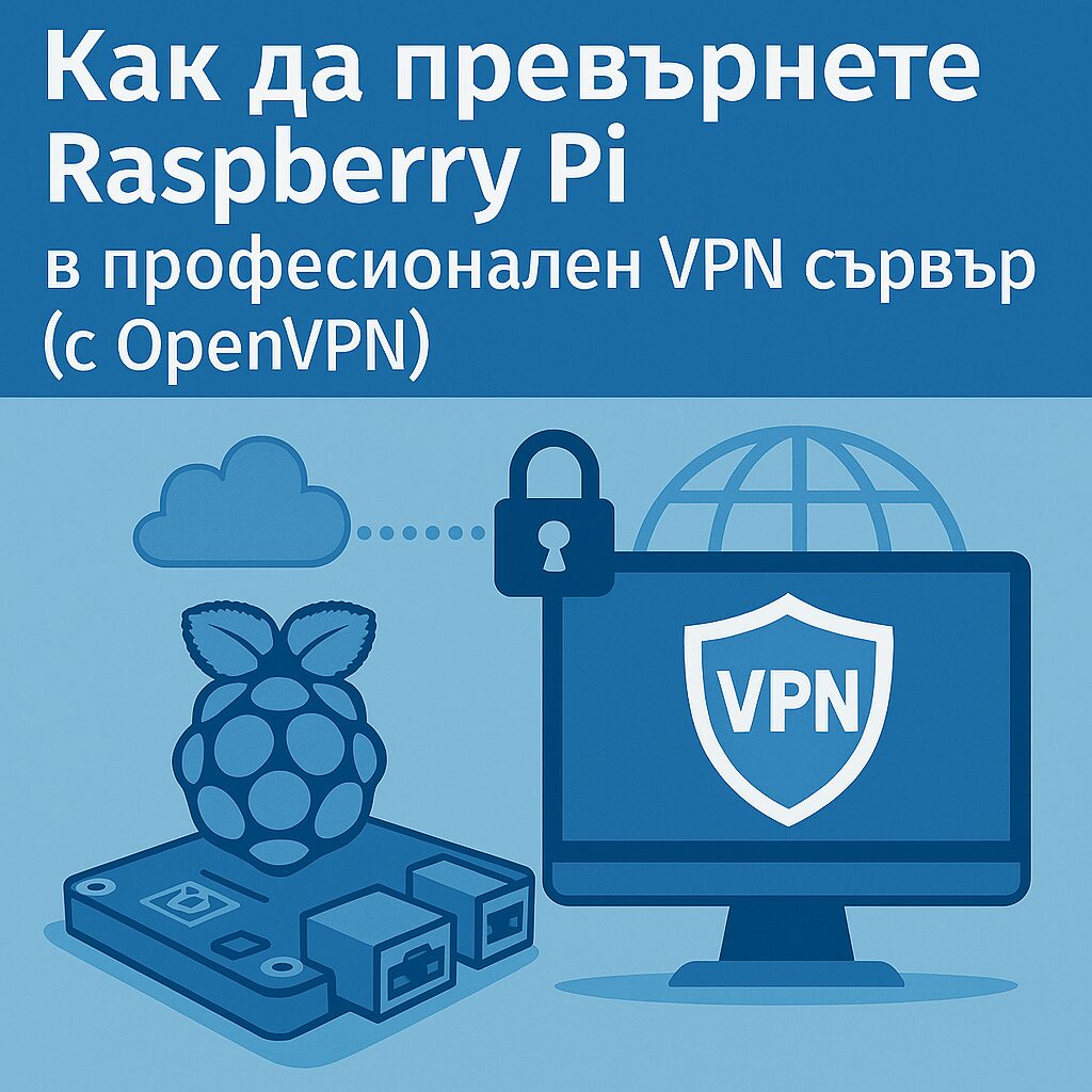 Как да превърнете Raspberry Pi в професионален VPN сървър (с OpenVPN)