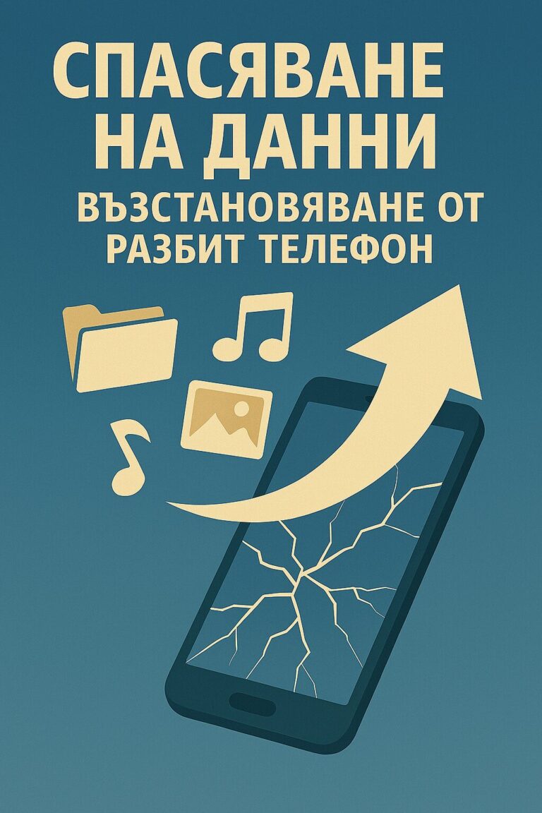 Спасяване на данни: Възстановяване от разбит телефон