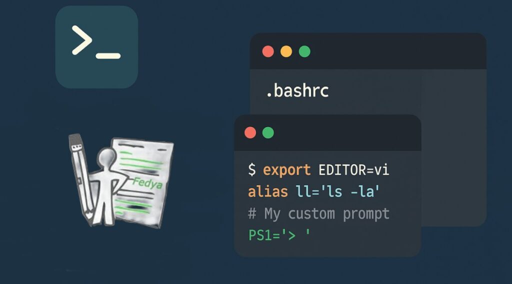 Какво е и как се работи с .bashrc