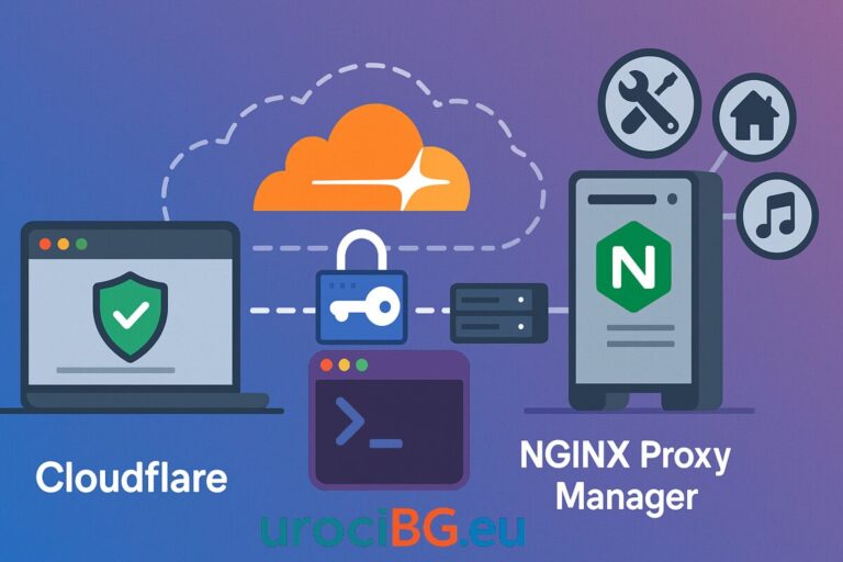 Как реших проблема с достъпа до локалните си услуги чрез Cloudflare Tunnel и NGINX Proxy Manager