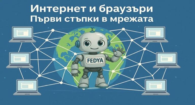 Интернет и браузъри – Първи стъпки в мрежата
