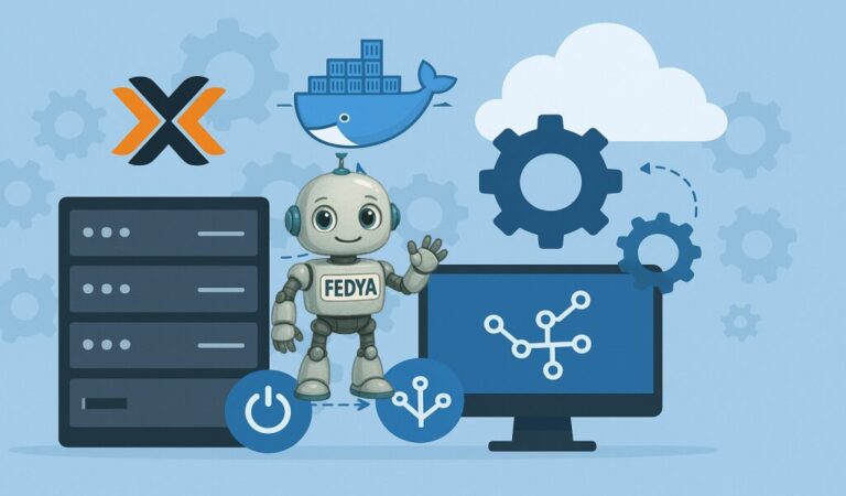 DevOps инфраструктура на Proxmox с Docker и Ansible