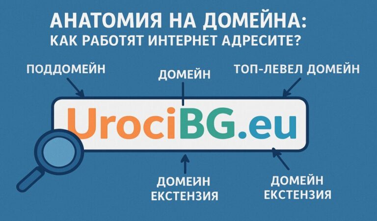 Анатомия на домейна: Как работят интернет адресите?