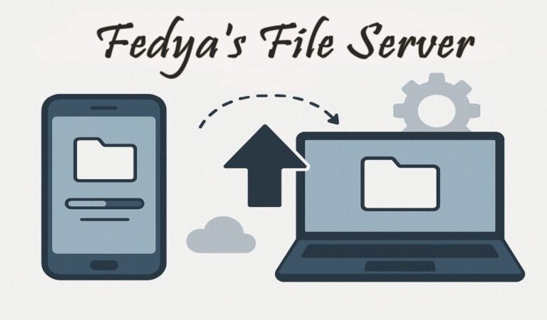 Fedya's File Server: Професионален файлов сървър за минути с Go