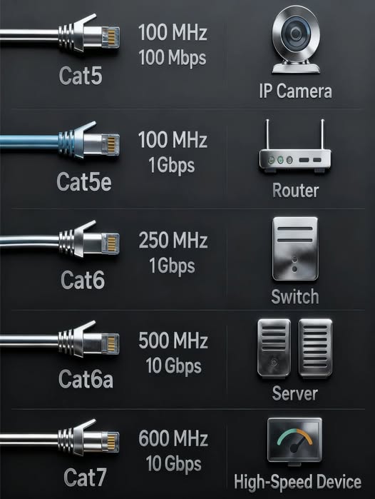 Категории Ethernet кабели: Пълното ръководство